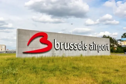 Terminal de l'aéroport de Bruxelles-National à Zaventem (BRU)